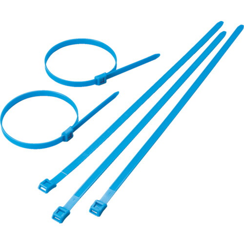 ＴＲＵＳＣＯ カラーインラインケーブルタイ青９．０×３９１最大１１７ １００本入 TFCVR-391B 【414-6883】 4,636円