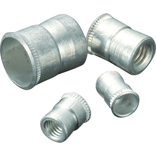 ＴＲＵＳＣＯ インサートナット Ｍ３Ｘ０．５ 下穴４．９ １００個入箱 （スチールＳＵＭ２３Ｌ） T-INS-350-C 【432-8841】 7,918円