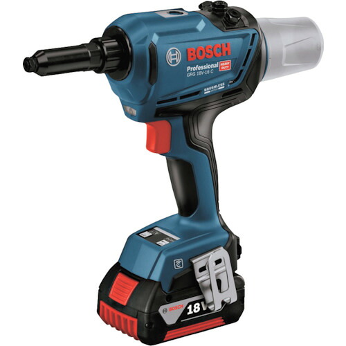 ボッシュ コードレスリベッター GRG18V-16C 【434-2970】|オレンジ便利