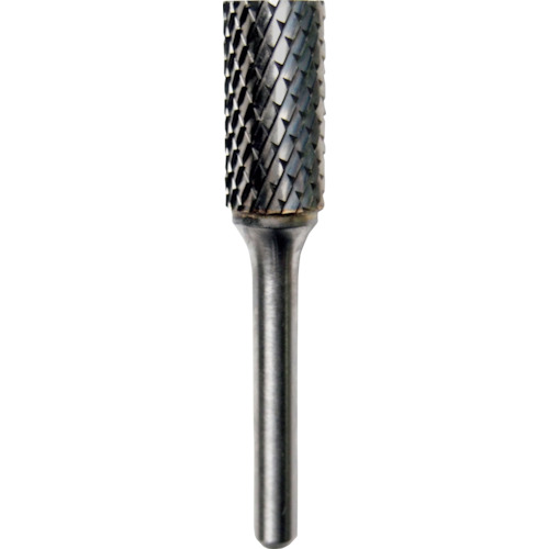 NRS 超硬バー 円筒d-maxカット 刃径12×刃長25×軸径6×軸長45 ロー付 TCBTDX170-1 【435-7141】