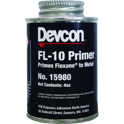 デブコン ＦＬ&minus;１０フレクサンプライマー １１８ｃｃ DV15980 【445-0019】｜オレンジ便利