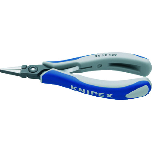 ＫＮＩＰＥＸ 精密用プライヤー 平 １３０ｍｍ 3412-130 【446-7701】