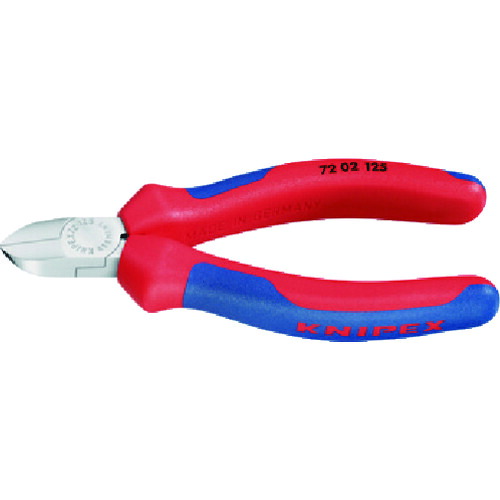 ＫＮＩＰＥＸ プラスチック用ニッパー １２５ｍｍ 7202-125 【446-8724】
