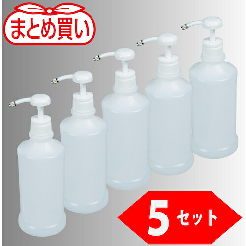 ＴＲＵＳＣＯ まとめ買い 霧状スプレーボトル 置き型 ６５０ｍｌ ５個セット TSAG-650-P5 【450-6750】