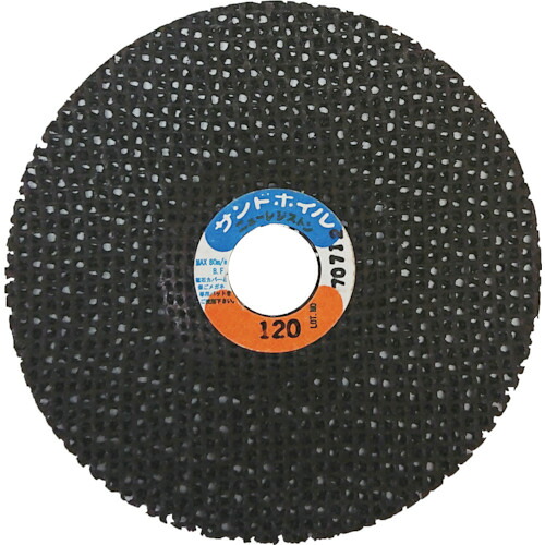 ＮＲＳ 網目状研磨ディスク サンドホイル １００×２×１６ ＃１２０ SDW100216-120 【入数：30】 【451-8144】