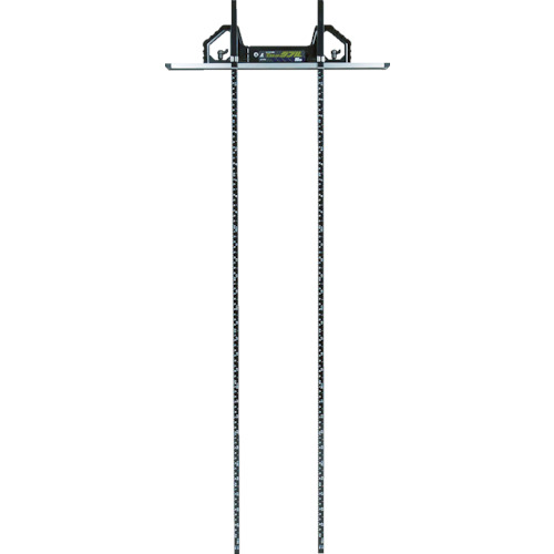 シンワ 丸ノコガイド定規Ｔスライドダブル ９０ｃｍ（併用目盛・突き当て可動式） 73705 【474-1641】