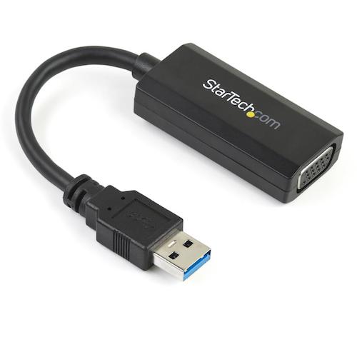 スターテック ディスプレイアダプター／ＵＳＢ－Ａ － ＶＧＡ／ＵＳＢ ３．０／Ｗｉｎ ＆ Ｌｉｎｕｘ対応 USB32VGAV 【492-8265】
