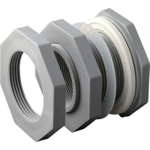 スイコー ＰＥフィッティング ５０Ａ ＥＰＤＭ PE FITTING 50A EPDM 【495-0488】