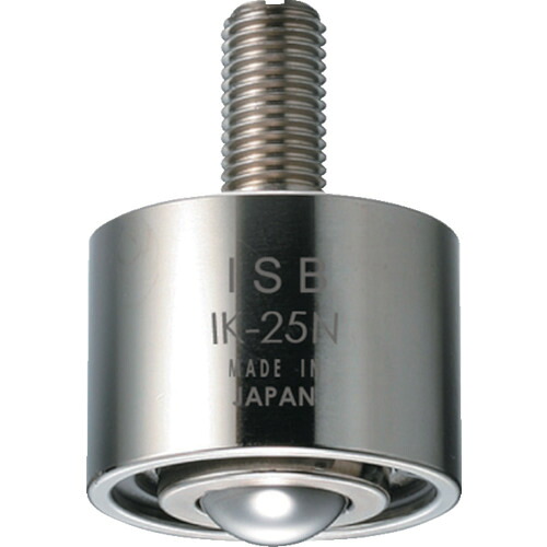 ISB 下向用ボールキャスター イグチベアー IK−25N スチール製 IK-25N 【500-3652】|オレンジ便利