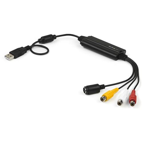 スターテック ビデオキャプチャーケーブル/USB 2.0/S端子 & コンポジット SVID2USB232 【504-3022】