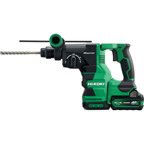 ＨｉＫＯＫＩ ロータリハンマドリル １８Ｖ ＳＤＳプラスシャンク 新マルチボルトセット品 DH1826DA(2XPZ) 【538-7447】｜オレンジ便利
