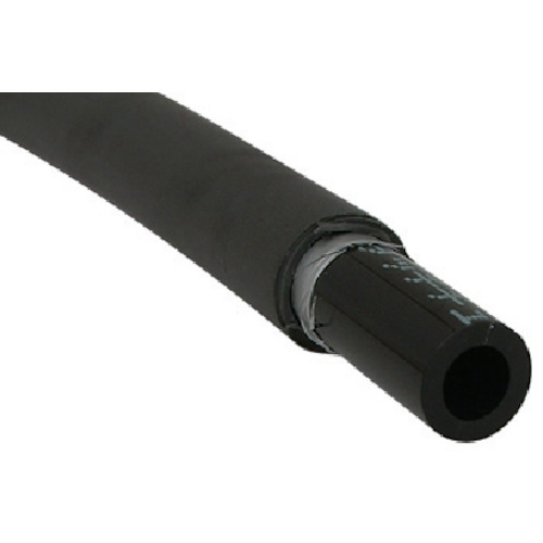 チヨダ ポリウレタンチューブ ALEチューブ 内管外径10mm/全長100m 黒 黒 ALE-10 BK 100M 【541-9352】