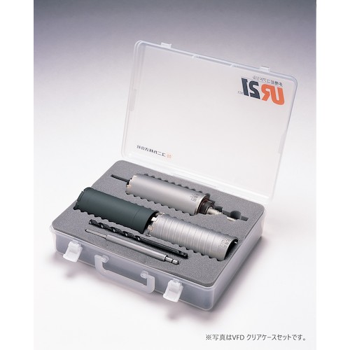 ユニカ UR21 クリアケースセット VFD SDSシャンク UR21-VFD065NSD 【609-5880】|オレンジ便利