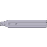 三菱 内径・溝入れ・ねじ切り加工用 ステッキィツイン用丸ホルダー RBH2020N 【675-3094】