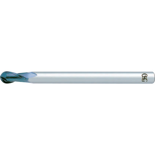 ＯＳＧ ＤＩＡコート 超硬ボールエンドミル ２刃 ボール半径１ｍｍ シャンク径６ｍｍ ８５０４１２０ DIA-EBD-R1X2(8504120) 【690-1930】