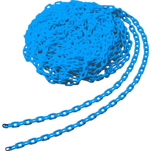 ＴＲＵＳＣＯ プラチェーン ６ＭＭＸ３０Ｍ ブルー TPC-6B 【759-6804】