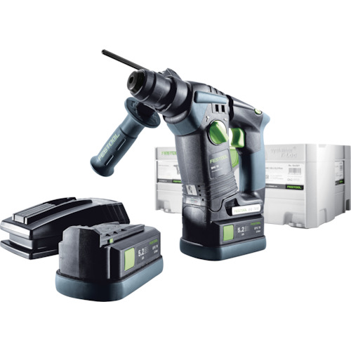 ＦＥＳＴＯＯＬ コードレスハンマードリル ＢＨＣ １８ Ｌｉ ５．２Ａｈ Ｓｅｔ（５６４６０６Ｊ） 00049164 【760-2839】
