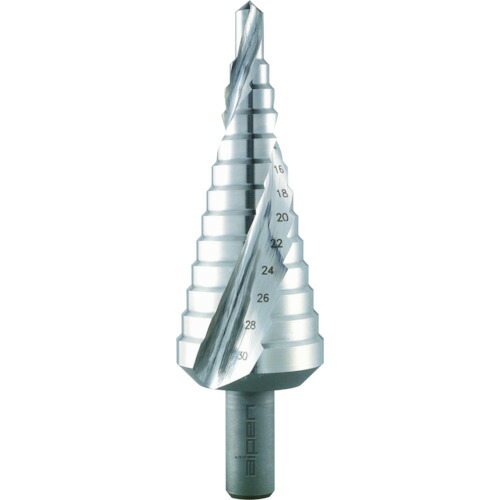 ALPEN 2枚刃スパイラルステップドリル 20mm ハイス 72201220 【766-6250】