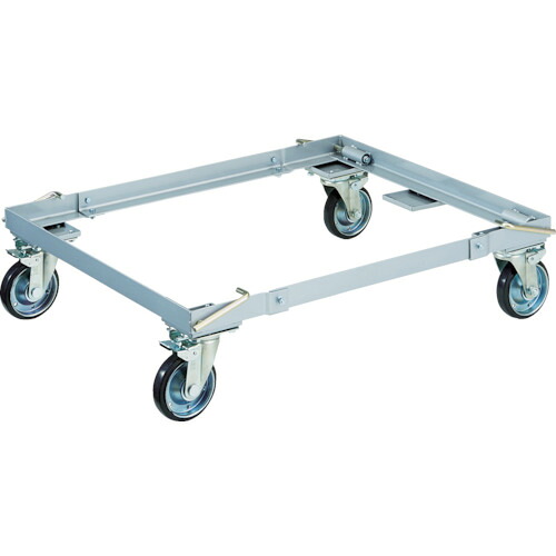 ＴＲＵＳＣＯ ネットパレットカー ８００Ｘ１０００ 固定金具付 NCL-8 【768-0660】｜オレンジ便利