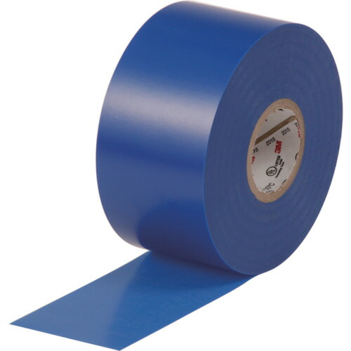 楽天市場】3M プラスチックフィルムテープ 471 青 50mm幅×18.2m巻