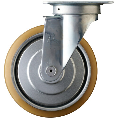 ハンマー 旋回式ウレタン車輪（ローラーベアリング）２００ｍｍ 400S-URB200 【814-2274】 6,164円