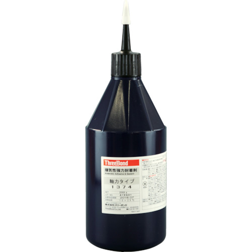 スリーボンド 嫌気性強力封着剤 高強度・軸力付与タイプ TB1374 250g 赤色 TB1374AB 【817-9668】|オレンジ便利