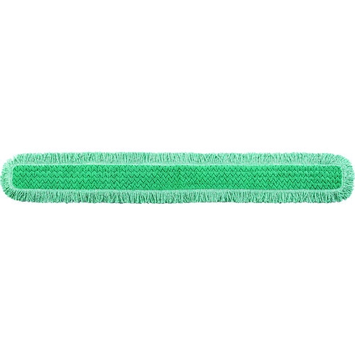 ラバーメイド モップ モッピングシステム マイクロファイバーフリンジ付き 乾拭き用 グリーン 縦２２８×横１６２６ｍｍ Q460 【819-4291】