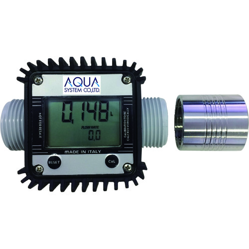 アクアシステム アドブルー・水用簡易流量計 （電池式） TB-K24-AD 【828-9643】