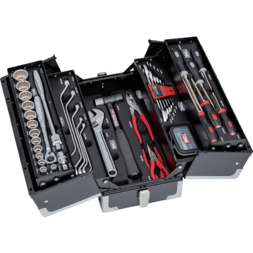 TKフルセット 楽天市場】TONE 整備用工具セット ツールセット（ブラック仕様