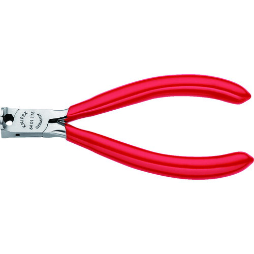 ＫＮＩＰＥＸ ６４０１－１１５ エレクトロニクスエンドカッティングニッパー 6401-115 【831-4545】