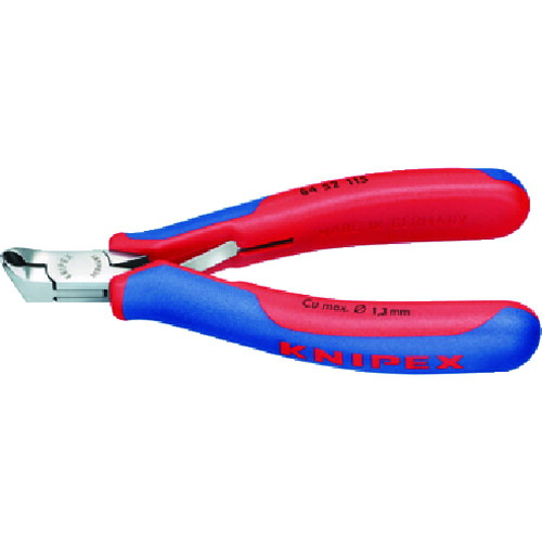 ＫＮＩＰＥＸ ６４５２－１１５ エレクトロニクスエンドカッティングニッパー 6452-115 【831-4554】