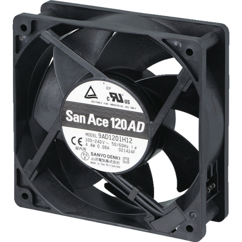 ＳａｎＡｃｅ ＡＣＤＣファンセットモデル（１２０×３８ｍｍ センサ無） ST1-9AD1201H12 【835-4188】