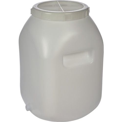 瑞穂 正角広口２０Ｌ＋３／８ソケット加工 036838 【836-6397】｜オレンジ便利
