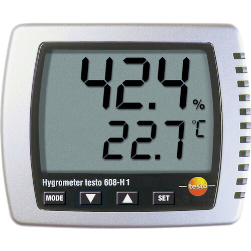 テストー 卓上式温湿度計 TESTO608-H1 【838-2572】