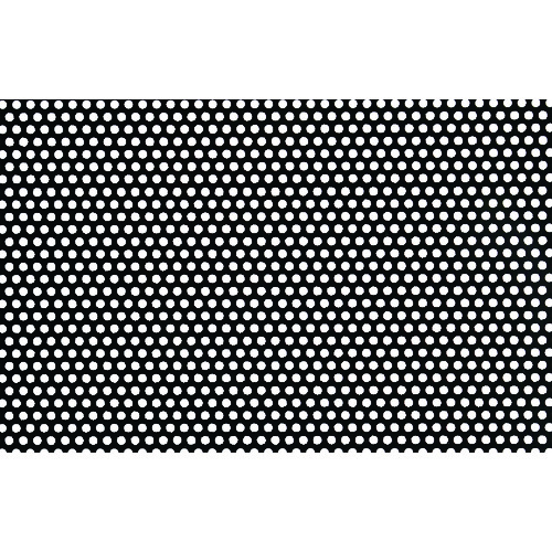 ＯＫＵＴＡＮＩ 樹脂パンチング １．０ＴＸＤ３ＸＰ５ ９１０Ｘ９１０ ブラック JP-PVC-T1D3P5-910X910/BLK 【856-1536】