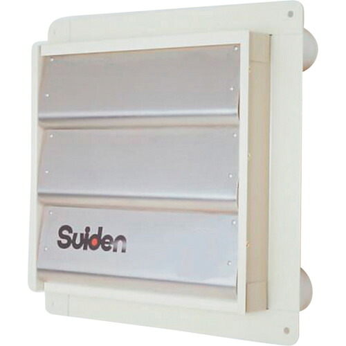 スイデン 有圧換気扇専用風圧式シャッター ２５ｃｍ用 SCFS-25 (25CM) 【858-5875】