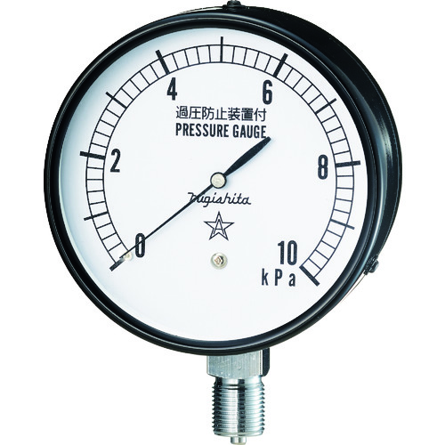 右下精器製造 右下 微圧計 圧力レンジ０～５ｋＰａ 接続部サイズＧ３／８Ｂ CA411-211-5KPA 【137-5044】
