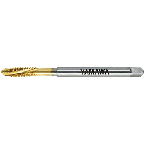 弥満和製作所 ヤマワ ロング高速用通り穴用スパイラルタップ ＬＳ－Ｆ－ＳＬ Ｌ１００ Ｐ２ Ｍ５Ｘ０．８ LS-F-SL-F-P2-100-M5X0.8 【468-8063】