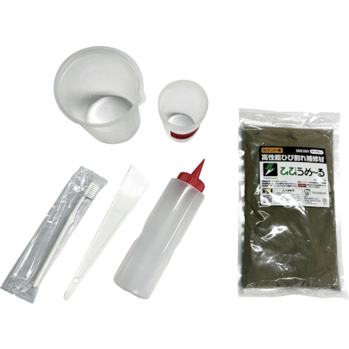 ツネミ ひびうめ～る ダークグレー 施工キット付き HIBIUMERU DGY KIT 【606-9109】