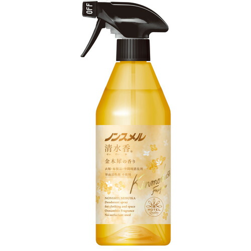 楽天市場】白元アース ノンスメル 清水香 金木犀の香り 本体 400mL
