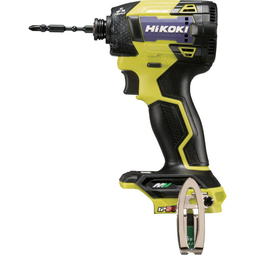 工機ホールディングス ＨｉＫＯＫＩ コードレスインパクトドライバ ＷＨ３６ＤＤ 形 スパイダーイエロー 本体のみ WH36DD(NNY) 【674-4029】 20,252円