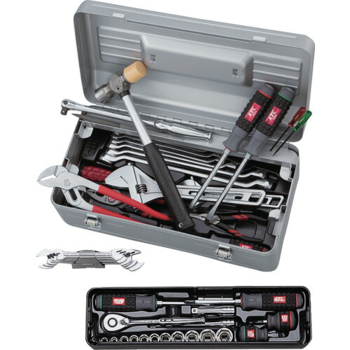 京都機械工具 ＫＴＣ 工具セット［４８点］ SK3482S 【682-4135】