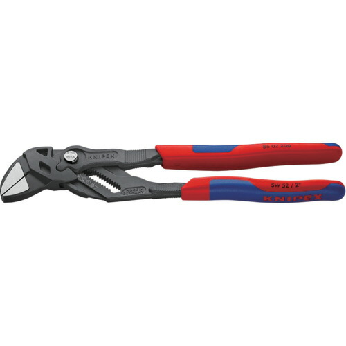 ＫＮＩＰＥＸ社 ＫＮＩＰＥＸ 【ブリスターパック仕様】プライヤーレンチ コンフォートハンドル ２５０ｍｍ 8602250SB 【700-2090】