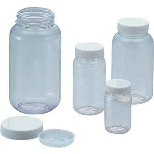 ■サンプラ PFA広口ボトル(中栓なし) 1L 18111(3300153) サンプラ ＰＦＡ広口ボトル（中栓なし） １Ｌ 18111 330