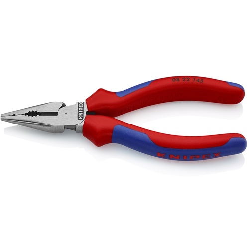 ＫＮＩＰＥＸ社 ＫＮＩＰＥＸ ニードルノーズペンチ １４５ｍｍ コンフォートハンドル 0822-145SB 【833-8809】