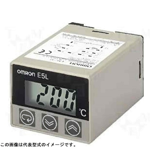 ＯＭＲＯＮ 電子サーモ デジタル設定 ０～１００℃ E5L-C 0-100 【150-5172】