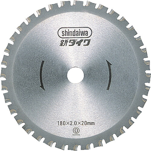 新ダイワ チップソー鉄工用防塵マルノコ用 CT180-36FOC 【169-6483】