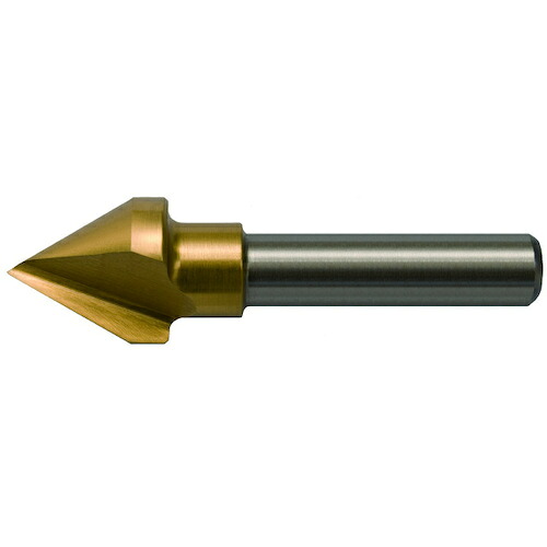 ＷＥＢＡ カウンターシンク Ｎｏ．２１６１１－１ ６０°１枚刃 ＨＳＳ ＴｉＮコ－ティング φ４０ 21611-1-40.0-12 【585-5787】
