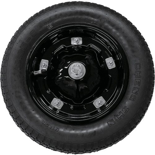 金象 国産 一輪車用タチホイル 片ネジ ＢＫ 182698 【690-6011】