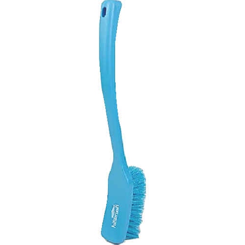 ＨｉｌｌＢｒｕｓｈ ロングハンドルブラシ（ソフト）青 ４０６Ｘ５０ D10RESB 【696-2351】